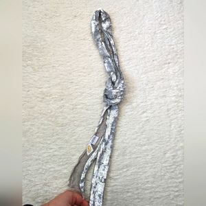 Vintage Talbot Silk Handmade Silver Sequin Skinny Tie Neckties Scarf